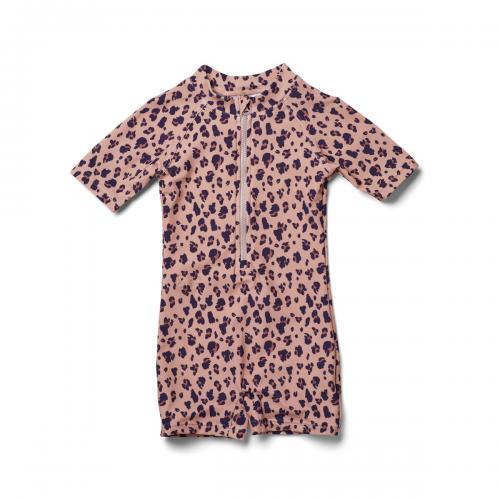 Max UV-dräkt - mini leo/coral blush