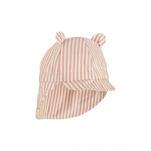 Solhatt Gorm - Coral Blush/Creme de la creme Stripe