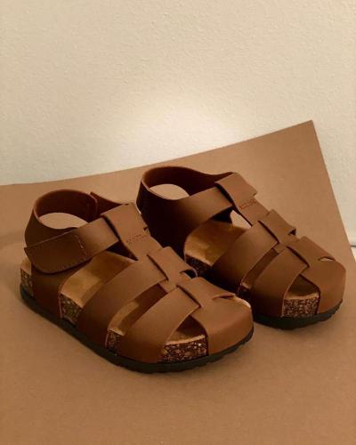 Little Traveller Sandal, brown - BabyMocs