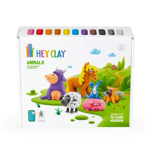 Hey Clay djur - lera