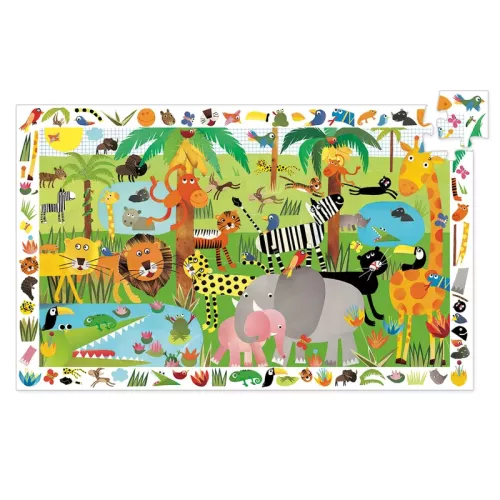 Observation puzzle - jungle