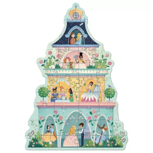 Pussel - The princess tower, 36 pcs