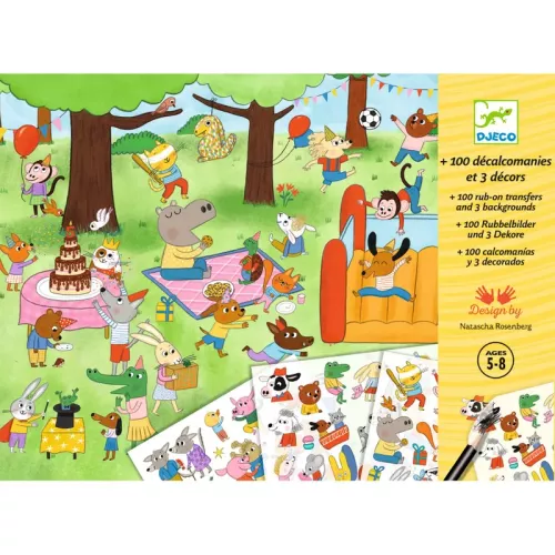 Gnuggisar - Rub-On Transfers - Party time!