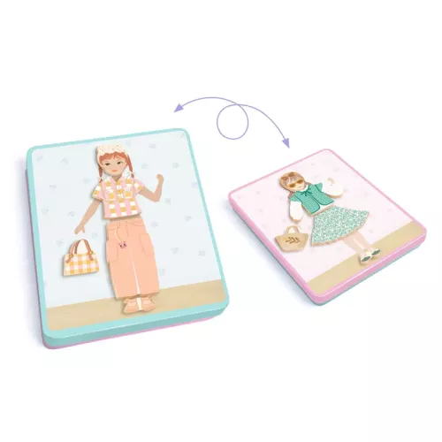 Inzebox Dressing - klä på flickor magneter