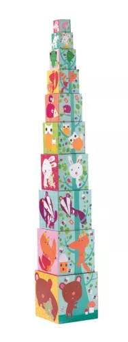 Forest Blocks - tio stapelklossar