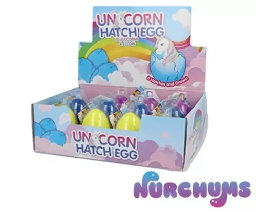 Small unicorn hatching egg
