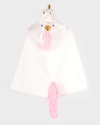 Enhörningscapé vit