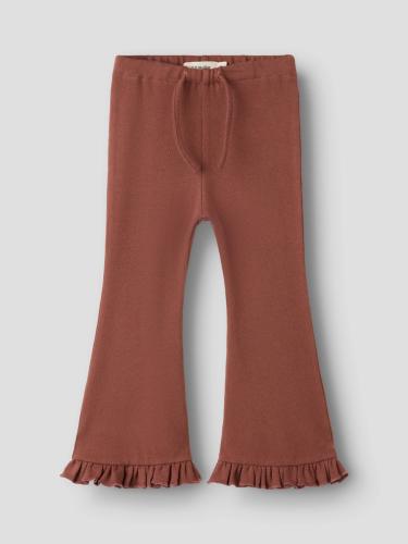 BOOTCUT BYXOR mahogny - roströd
