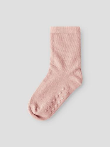 Tanja - Strumpor rosa med halkskydd