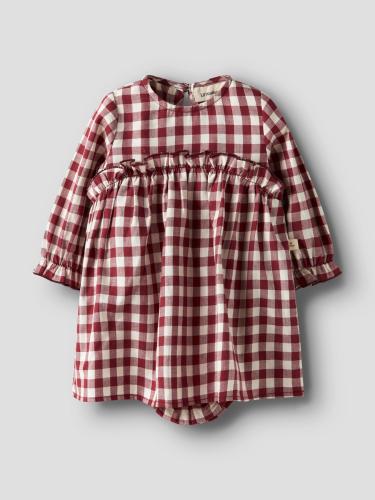 Klänning med body - ekologisk bomull