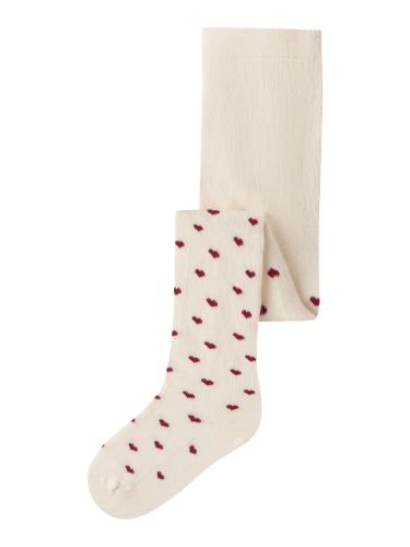 Strumpbyxor med röda hjärtan