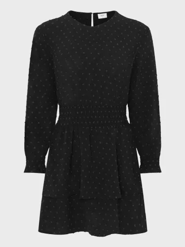 Spelug Dot Dress - Black