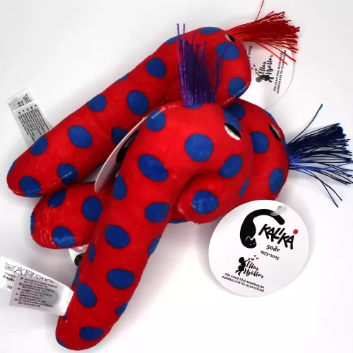 Kalikå Maskskallra, Prickig röd/blå