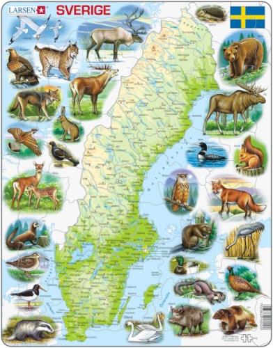 Sverige pussel