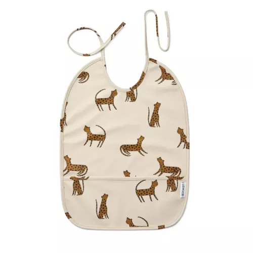 Lai Bib - Leopard /Sandy