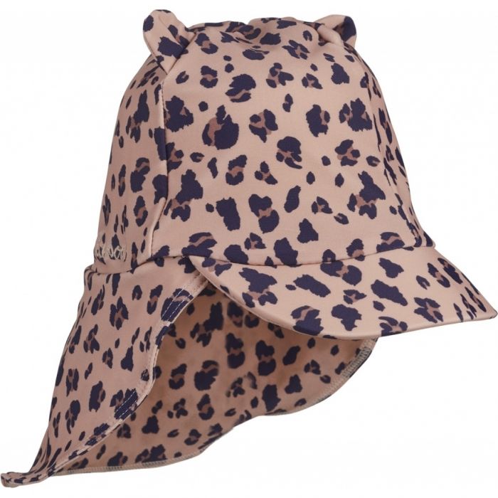 Senia UV solhatt - mini leo / coral blush