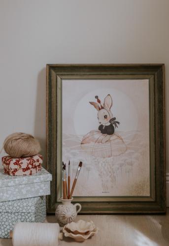 Miss Viola - poster 50x70