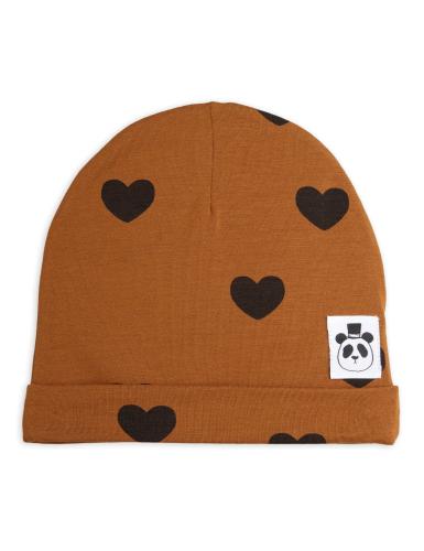 Basic hearts beanie, Tencel