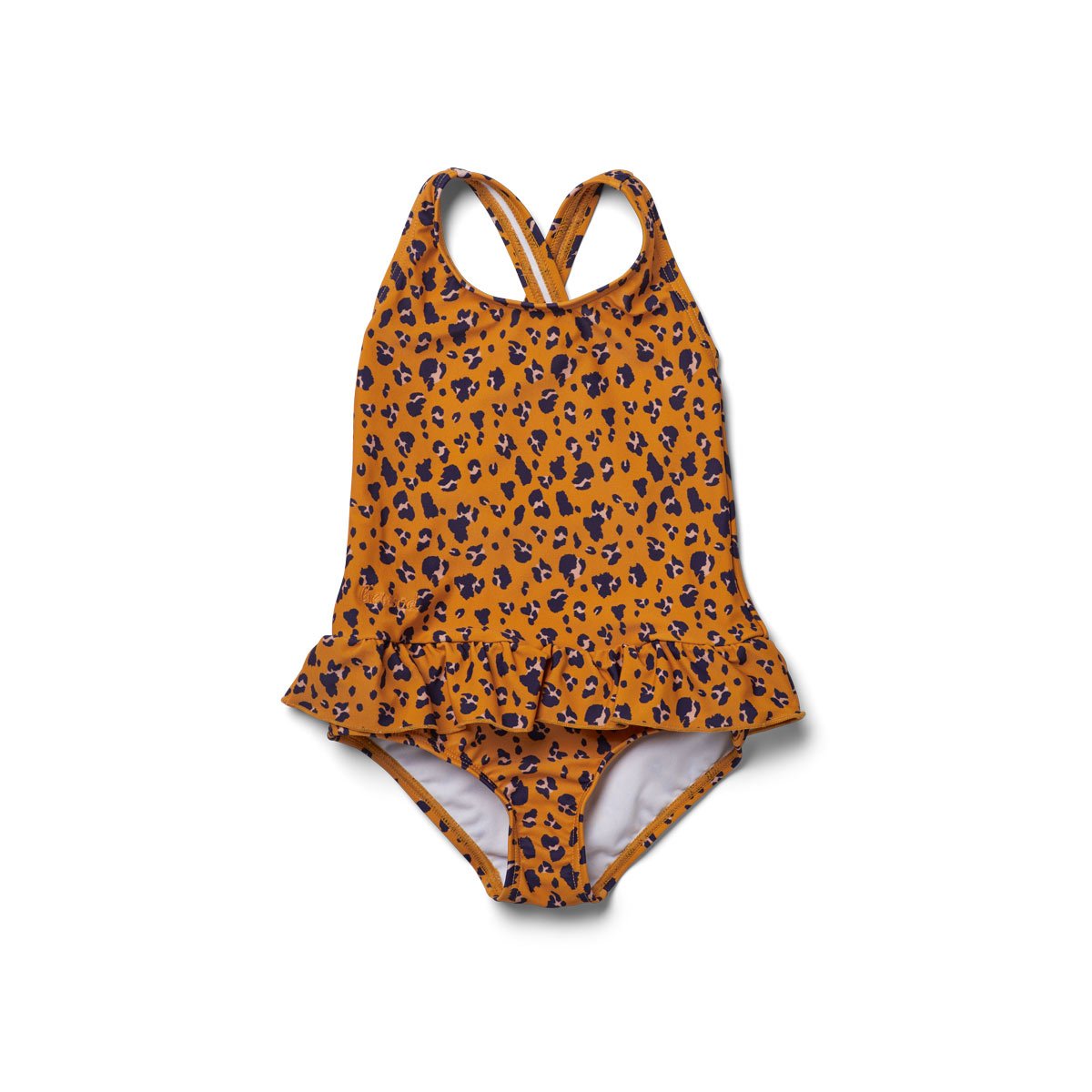 Amara swimsuit - mini leo/mustard