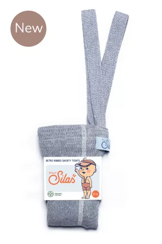 Shorty cotton tights - Marshmallow sky - Silly Silas