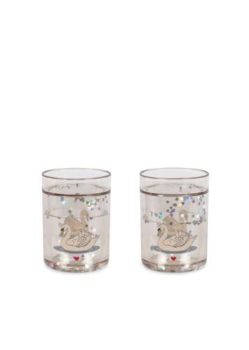 Glittermuggar, 2-pack - Swan