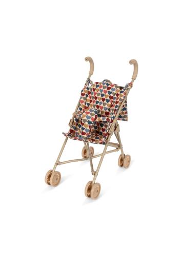 Doll stroller - Coeur bisous - dockvagn