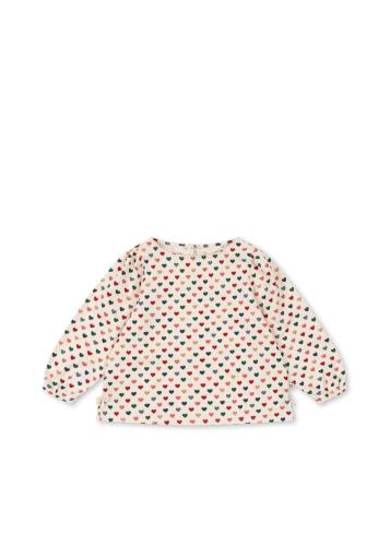 Drey, Långärmad T-shirt med slits - Coeur Coloré