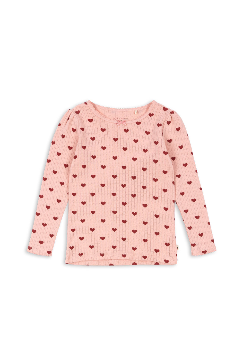 Långärmad t-shirt Minnie - Amour rouge
