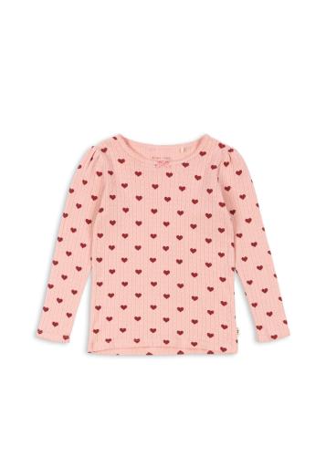 Långärmad t-shirt Minnie - Amour rouge