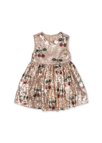 Starla sequin klänning - Ma grande cerise