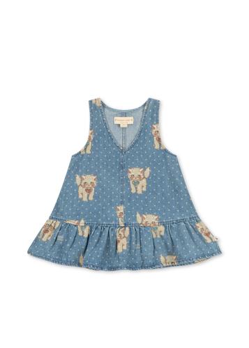 Magot Dress Denim - katter