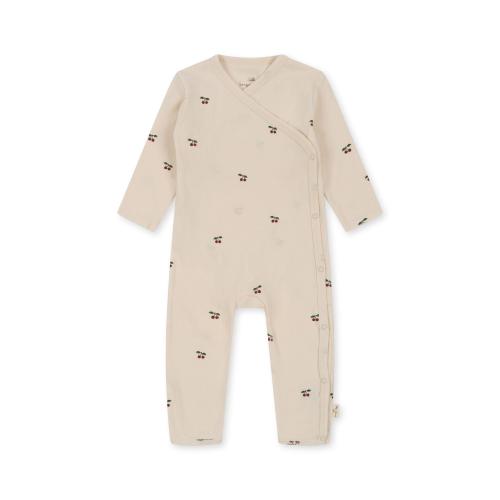 Konges slöjd Onesie Newborn Gots - Cherry