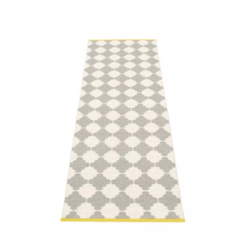 Marre, warm grey/v. must stripe. 70x225