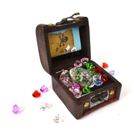 Piratskatt med juveler