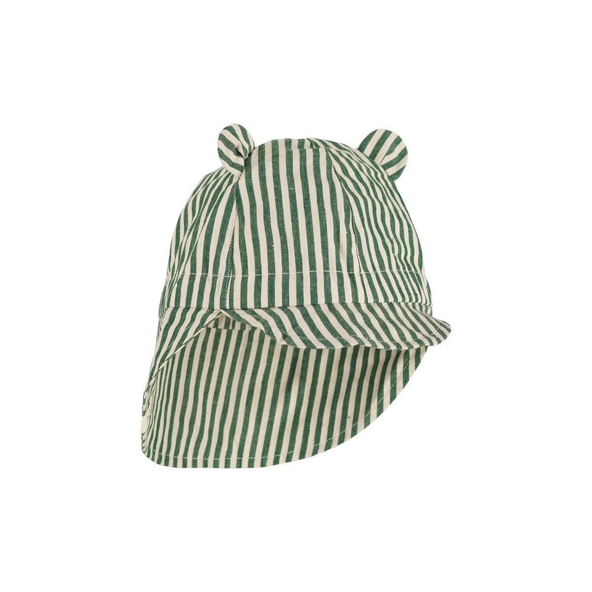 Solhatt Gorm - Garden Green / Sandy stripe