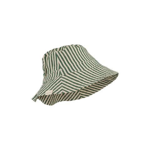 Sander Bucket Solhatt - Garden Green / Sandy