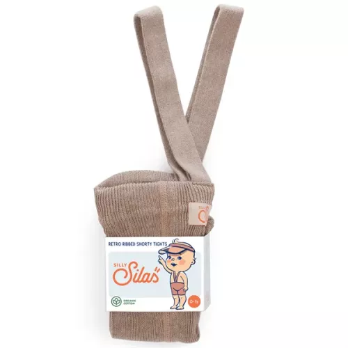 Shorty cotton tights, Peanut Blend - Silly Silas