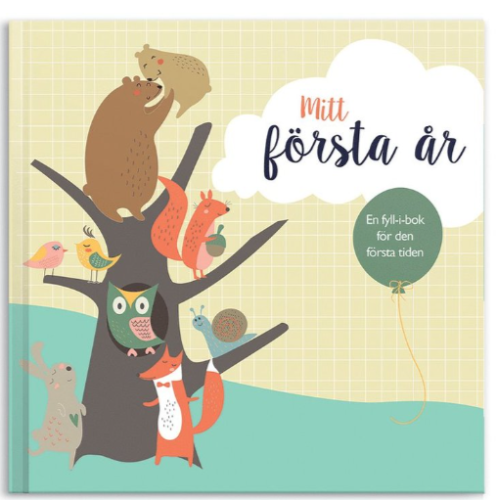 Mitt första år: en fyll-i-bok om första tiden