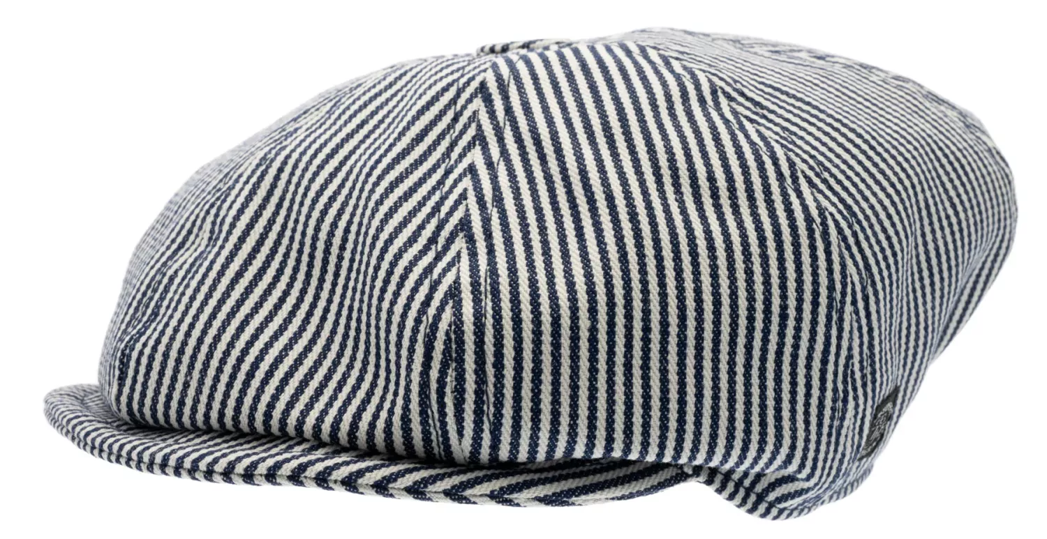 Keps - Theodor Jr. Hickory Stripe Indigo