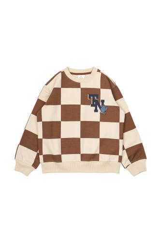 Lucas, Oversized sweatshirt - Toffee