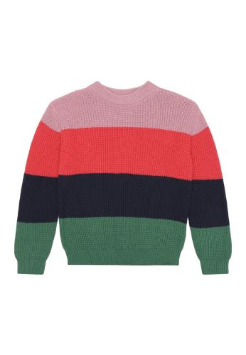 Lolly, Knit pullover - Multi stripe