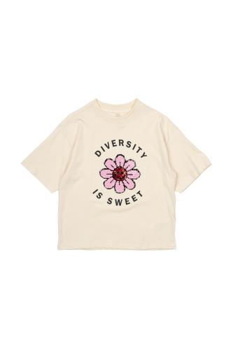 T-shirt Ninette - Oversized - Bright white