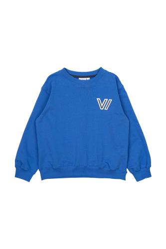 Neddie, Oversized sweatshirt - Kornblå