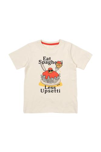 T-shirt, Nedrick - spagetti med köttbullar