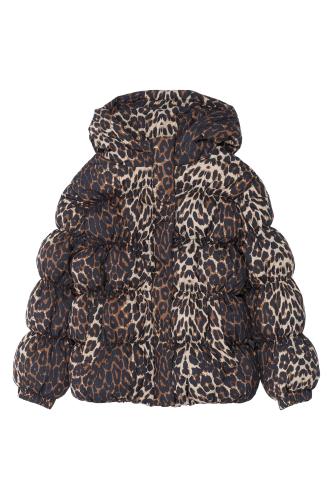 Puffa - Leopard AOP - Vadderad jacka