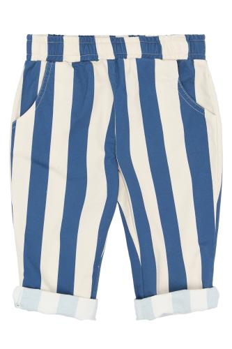 Silas Baggy Byxor - True Blue Striped
