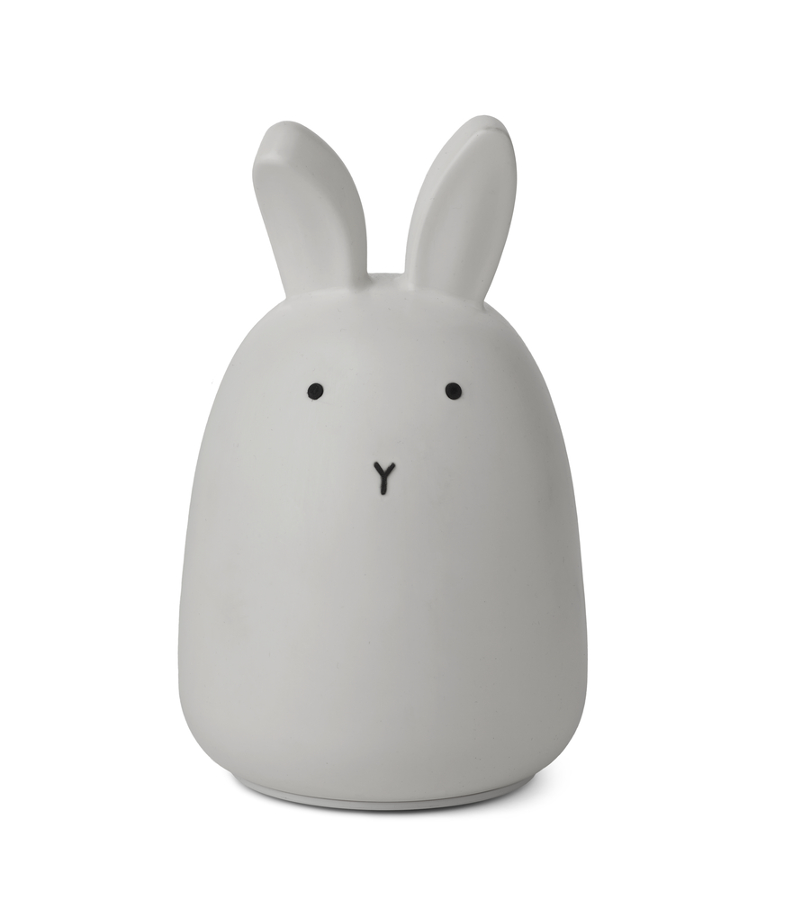 Winston Nattlampa - Rabbit dumbo grey - Liewood