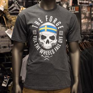 The Forge Flag Tee | Charcoal HTR | S