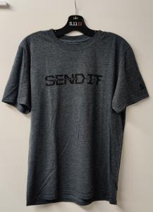 5.11 SEND IT S/S Tee | Charcoal HTR | 2XL