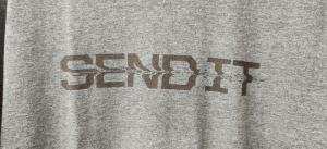 5.11 SEND IT S/S Tee | Charcoal HTR | 2XL